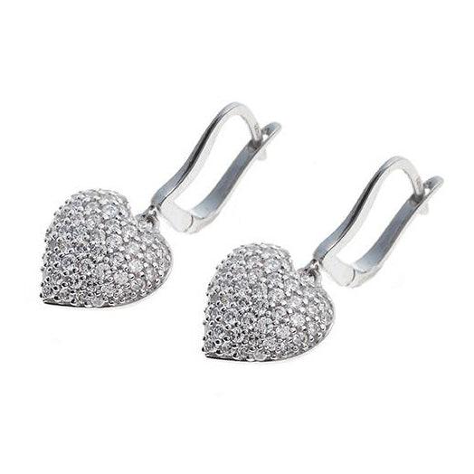 Shop Heart Shaped Earrings: Hoops, Diamonds, Dangle, Gold
