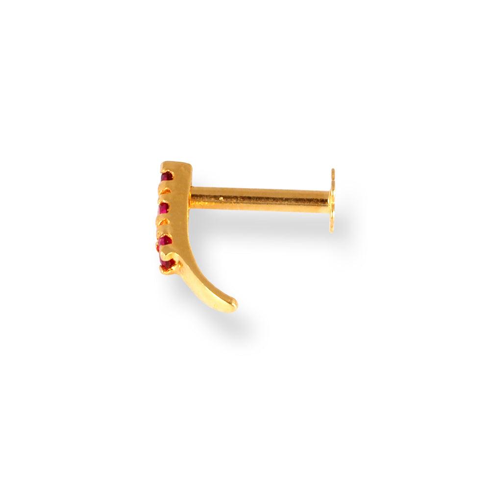 VSASA Gold-plated Plated Metal Nose Ring Price in India - Buy VSASA  Gold-plated Plated Metal Nose Ring Online at Best Prices in India |  Flipkart.com