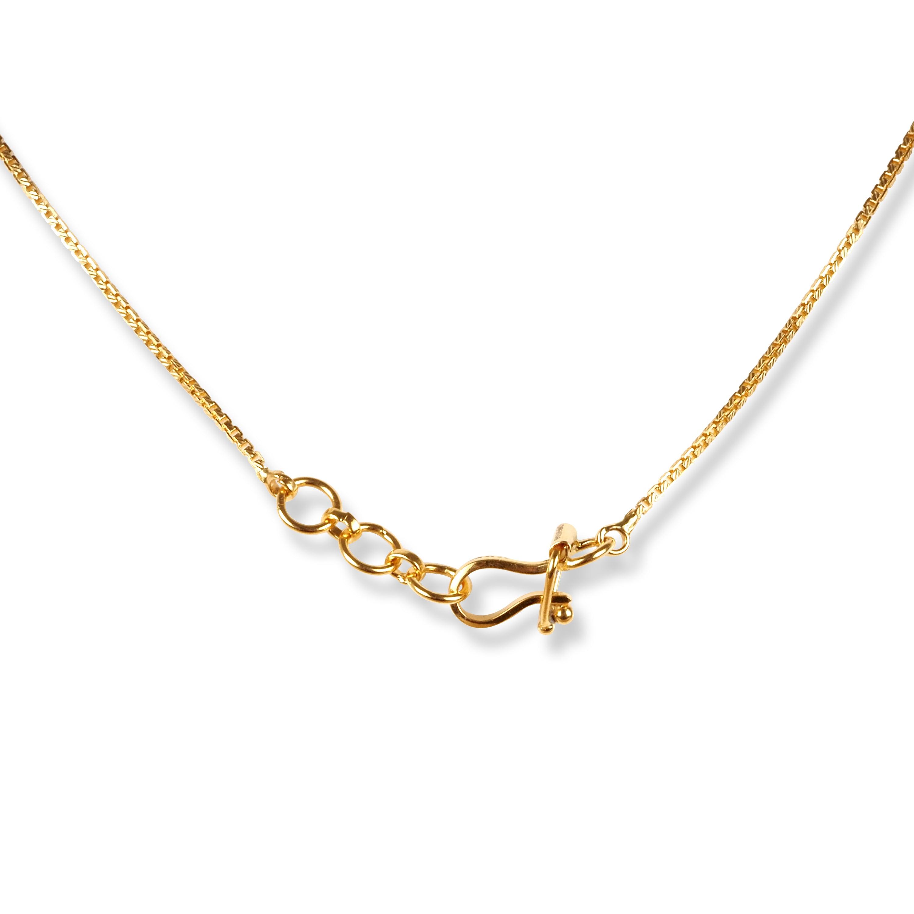 Box cut hot sale gold chain