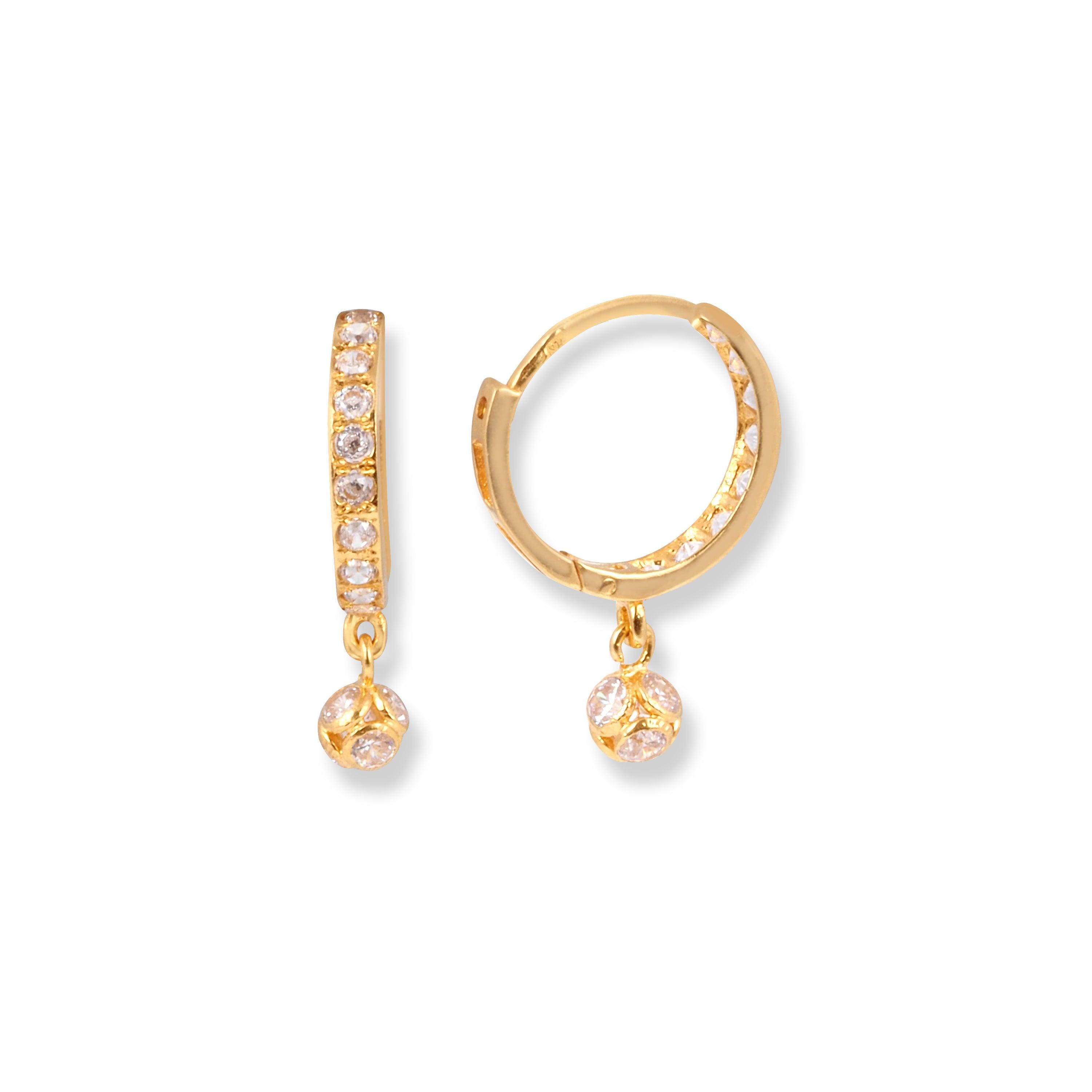 DECO SQUARE HOOPS (18K GOLD PLATED) – KIRSTIN ASH (New Zealand)