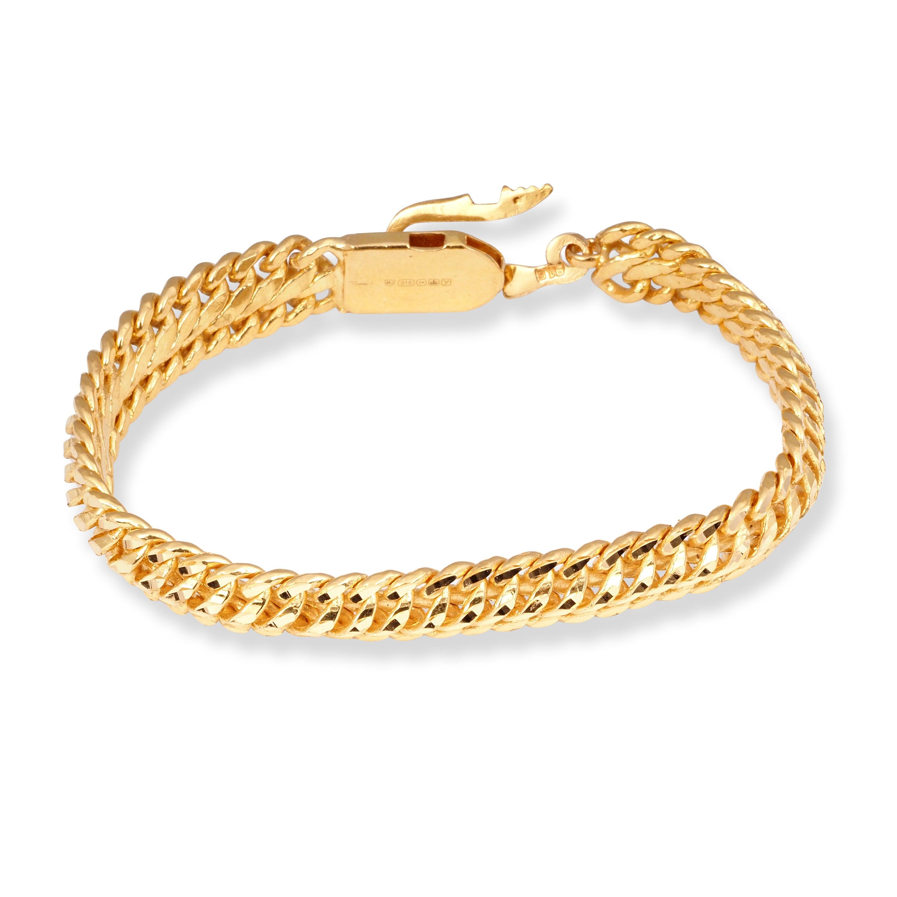 22ct Gold Bracelets Indian Bracelet with Gold Beads | PureJewels