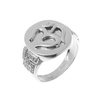 Om design ring for on sale man