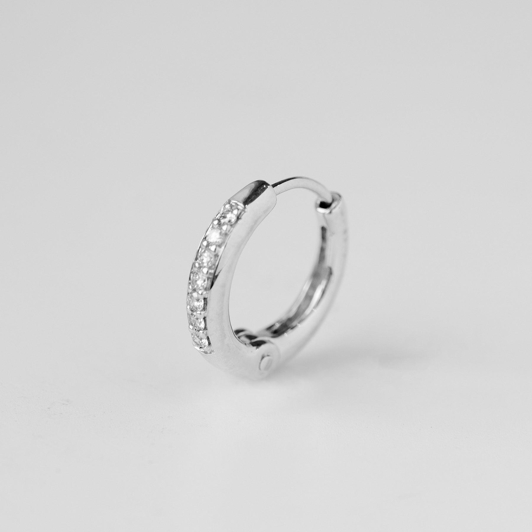 White gold nose deals ring