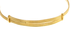 Hand Finished 22ct Yellow Gold Children's Bangle (G2023), Minar Jewellers - 6